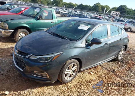 2017 Chevrolet Cruze Lt Auto из США, поврежденный, VIN 3G1BE6SM7HS580177